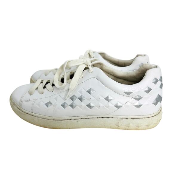 ASH Panic Bis Low Top Sneakers in White Size 40 / US 10 - Picture 4 of 7